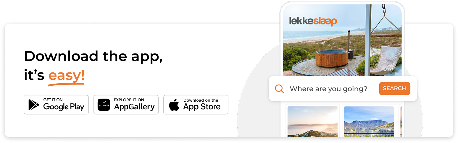 Download the LekkeSlaap app